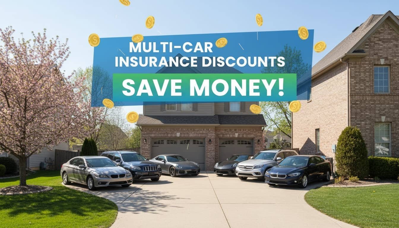 Multi-Car Vehicle Insurance Discounts: How to Qualify, Stack Savings, and Pay Less in 2025